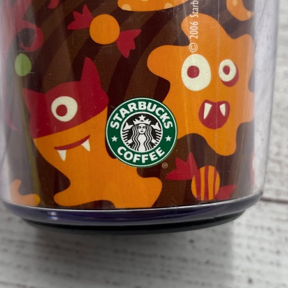 Starbucks 2004 8oz Halloween Fall Hot/Cold Travel Cup - Picture 10 of 10